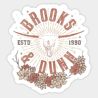 Brooks & Dunn Sticker